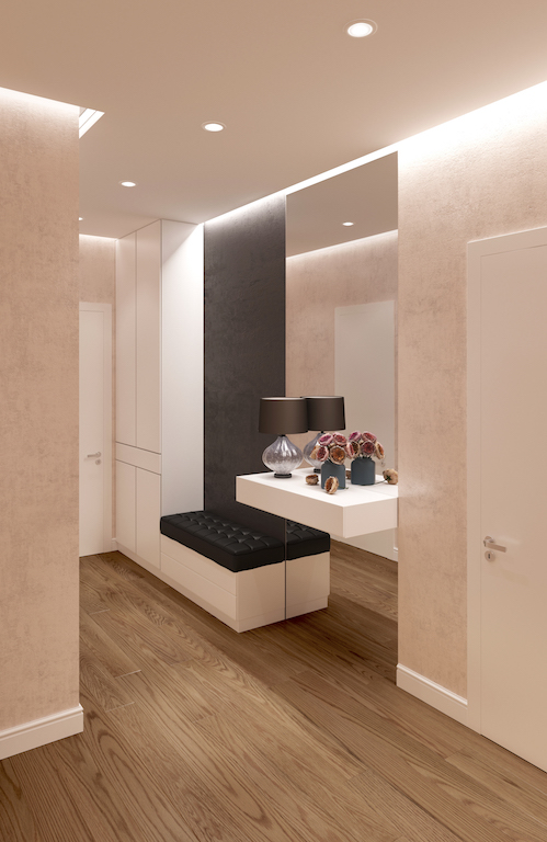Квартира минимализм 120 м2