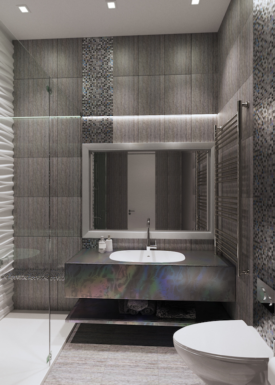 Квартира минимализм 120 м2