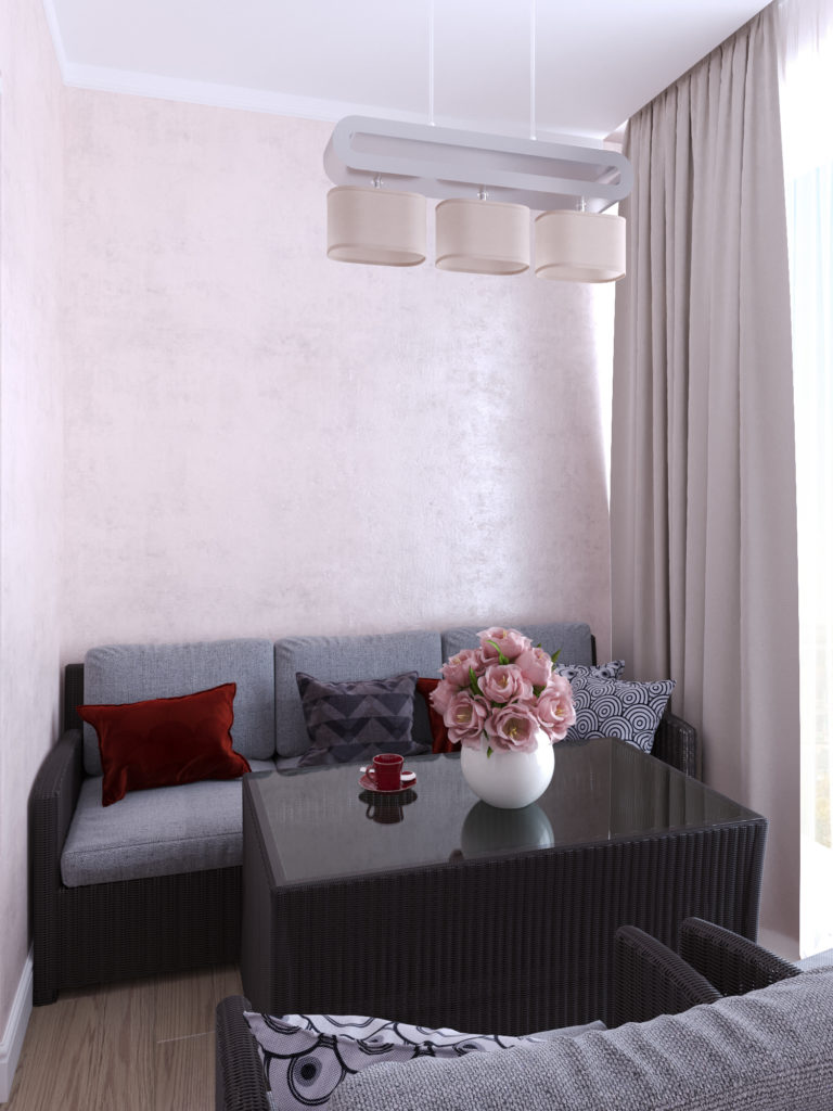 Квартира минимализм 120 м2