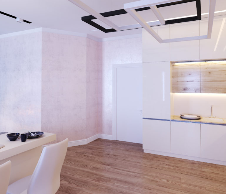 Квартира минимализм 120 м2