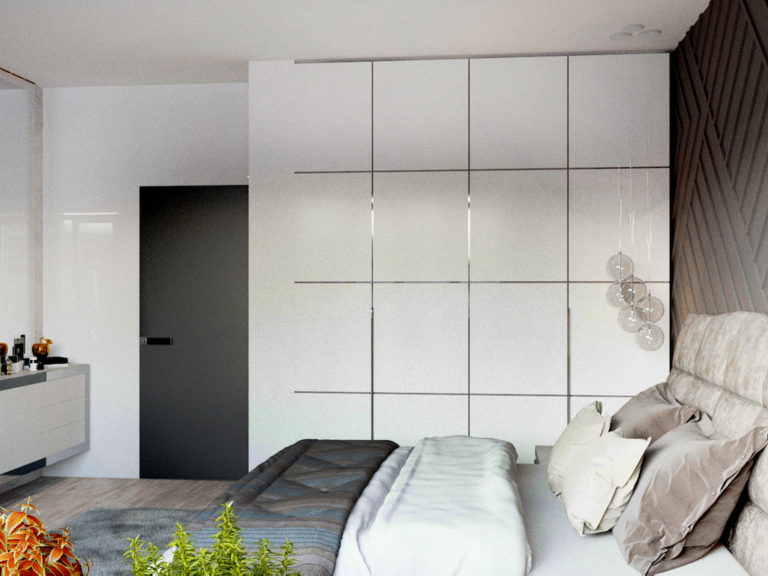 Квартира минимализм 150 м2