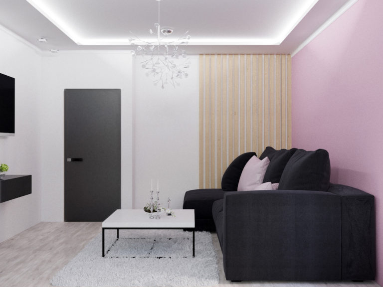 Квартира минимализм 150 м2