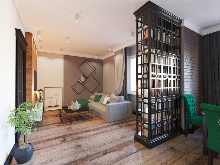 Квартира в стиле Loft + Classic