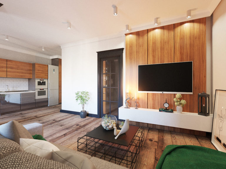 Квартира в стиле Loft + Classic