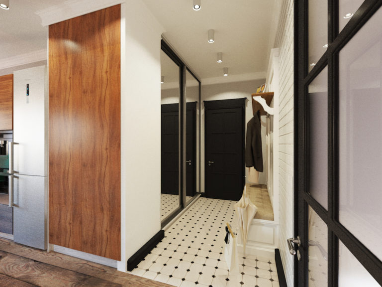 Квартира в стиле Loft + Classic