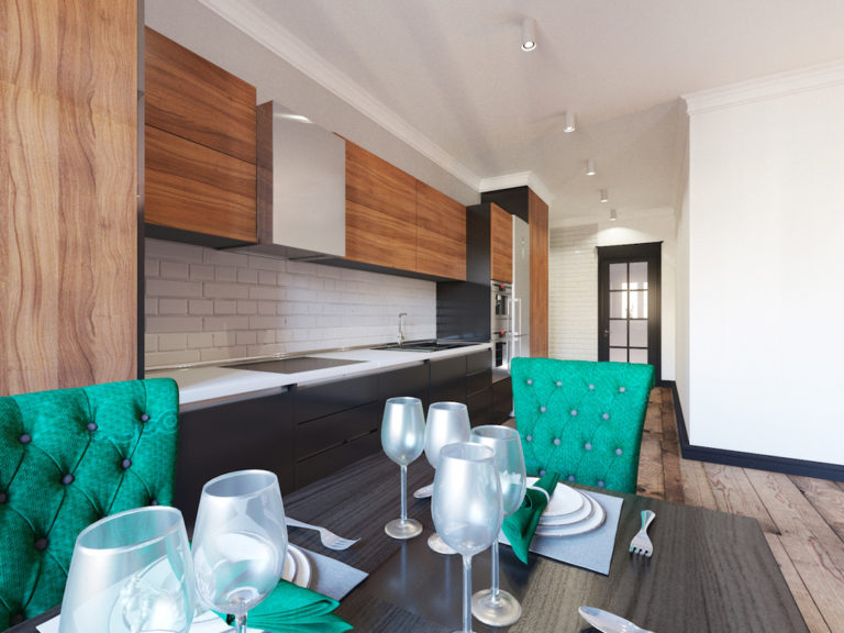 Квартира в стиле Loft + Classic