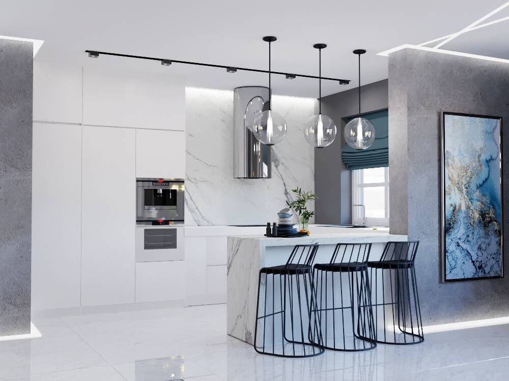 Проект в стиле современной классики с элементами LOFT Проект в стиле современной классики с элементами LOFT