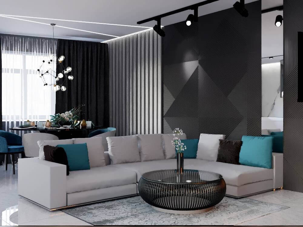 Проект в стиле современной классики с элементами LOFT Проект в стиле современной классики с элементами LOFT